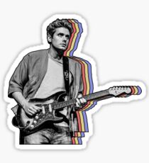 John Mayer Layered Sticker
