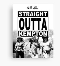 Straight Outta Kempton – Uni Revue Canvas Print