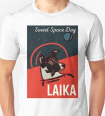 Laika Hund Slim Fit T-Shirt