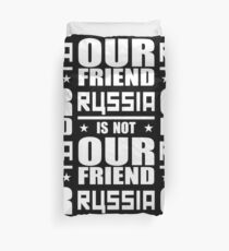 Russland nicht Freund Bettbezug