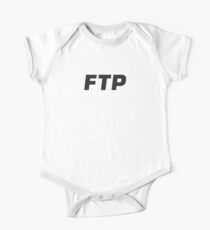 Fuck die Bevölkerung Baby Body Kurzarm