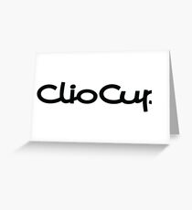 Renault CLIO CUP // 172 - 182 - 197 // Renault Sport Greeting Card