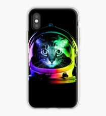 Vinilo o funda para iPhone Astronauta Cat
