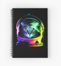 Astronaut Cat Spiral Notebook