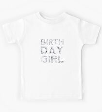 Birthday Girl Diamond Inspired Kids Tee