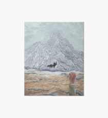 The Winter Wolf - Fantastic Mr Fox by wes Anderson Art Board Print