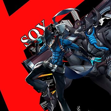 Persona 5 The Phantom X - Closer Poster by VelvetZone