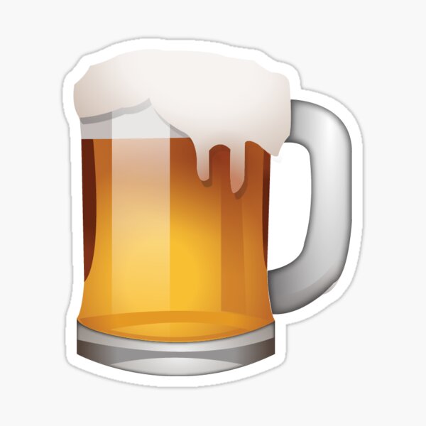 Beer Emoji Stickers Redbubble