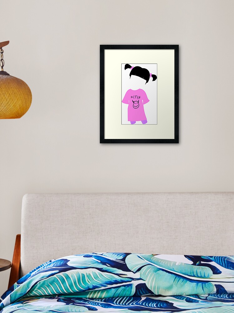 Boo Monsters Inc Framed Art Print