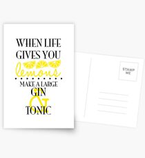 When Life Gives You Lemons... Postcards