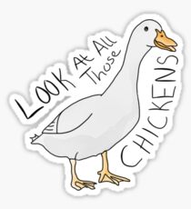 CHICKENS Sticker