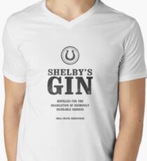 Peaky Blinders - Tommy Shelby Gin Men's V-Neck T-Shirt