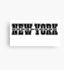 NEW YORK Canvas Print