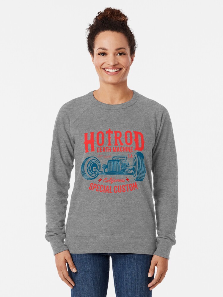 Alternative Ansicht von Hot Rod Death Machine Leichter Pullover