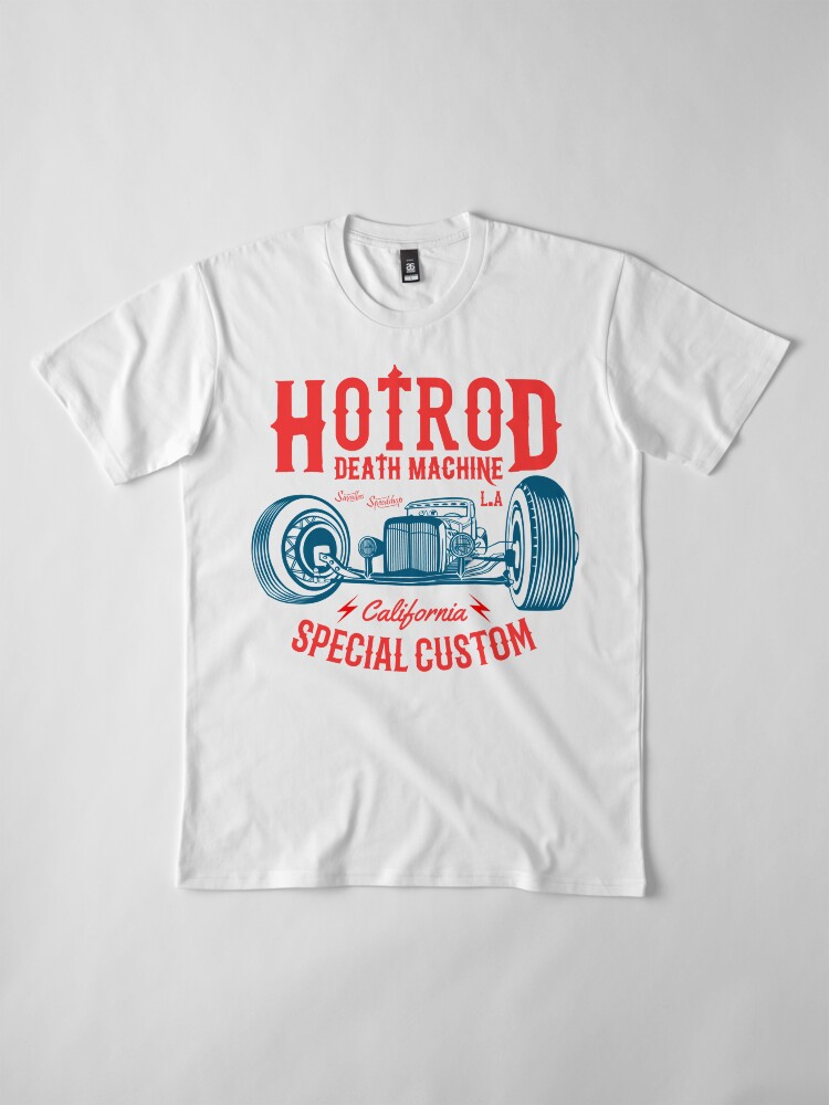 Alternative Ansicht von Hot Rod Death Machine Premium T-Shirt