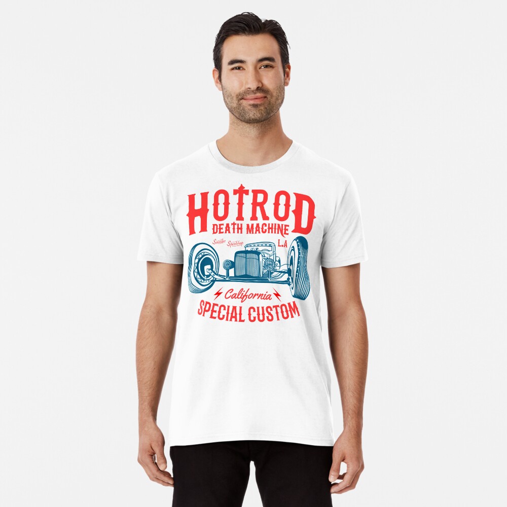 Hot Rod Death Machine Premium T-Shirt