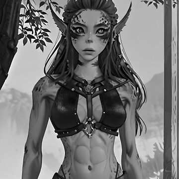 "Baldur's Gate 3: Lae'zel" Sticker for Sale by DarkCaldera | Redbubble