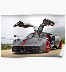 Pagani Huayra Vulkan Poster