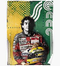 Ayrton senna Poster