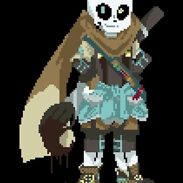 Pixel Sans Undertale | Art Board Print