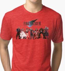 Final Fantasy VII characters Tri-blend T-Shirt