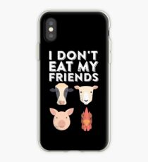 I Don't Eat My Friends | Funny Vegan Vegetarian iPhone Case