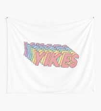 Yikes Sticker Wall Tapestry