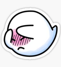Shy Boo 1 Sticker
