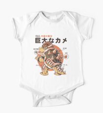 Body de manga corta para bebé Bowserzilla