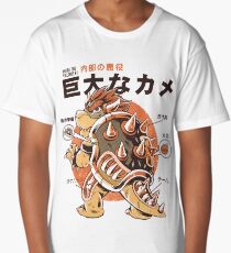 Camiseta larga Bowserzilla