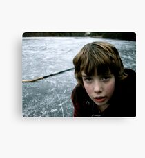 Little Brother Canvas Print