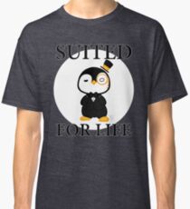 GentlePenguin - Suited For Life Classic T-Shirt