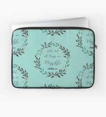 With God Laptop Sleeve