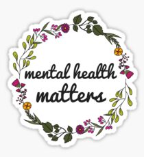Pegatina Asuntos de salud mental