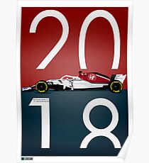 Sauber Alfa C37 Poster