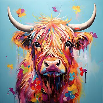 Cow wallpaper, Cow art, Cow