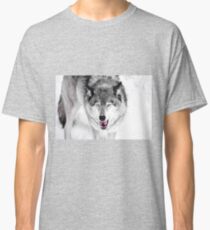 Wolf "I just ate a human, yuk" Classic T-Shirt