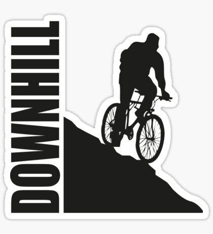 Downhill: Stickers | Redbubble