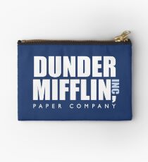 Dunder Mifflin The Office Logo Studio Pouch