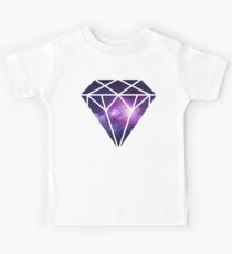 Diamant im Weltraum Kinder T-Shirt