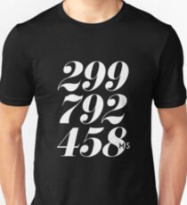 Speed of Light Unisex T-Shirt