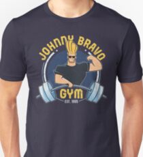 Johnny Bravo Fitnessstudio Unisex T-Shirt