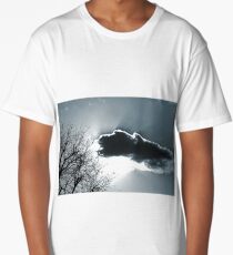 Monochrome Sky Long T-Shirt