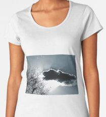 Monochrome Sky Women's Premium T-Shirt
