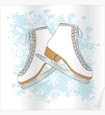 Ice skates Poster