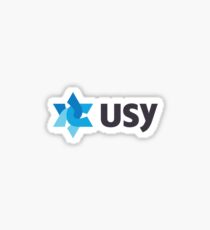 USY Color Logo Sticker