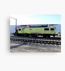 Amtrak Catenary Maintenance Unit in Kingston Yard Canvas Print