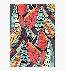 Aztec Mountains Photographic Print
