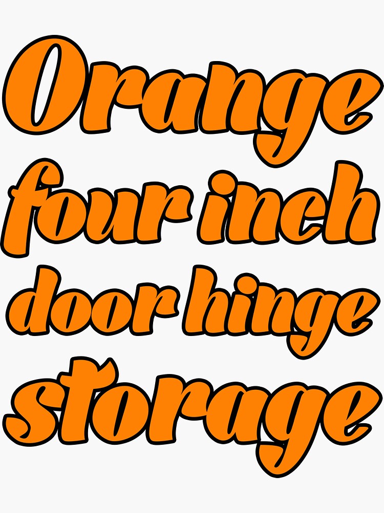  eminem Orange Rhyme Quote Rap Hip hop Sticker By Untagged shop Redbubble