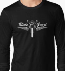 Moto Guzzi V7 Cafe Racer Front Long Sleeve T-Shirt